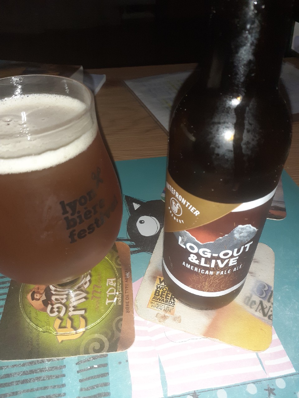Log-Out & Live, White Frontier Brewery