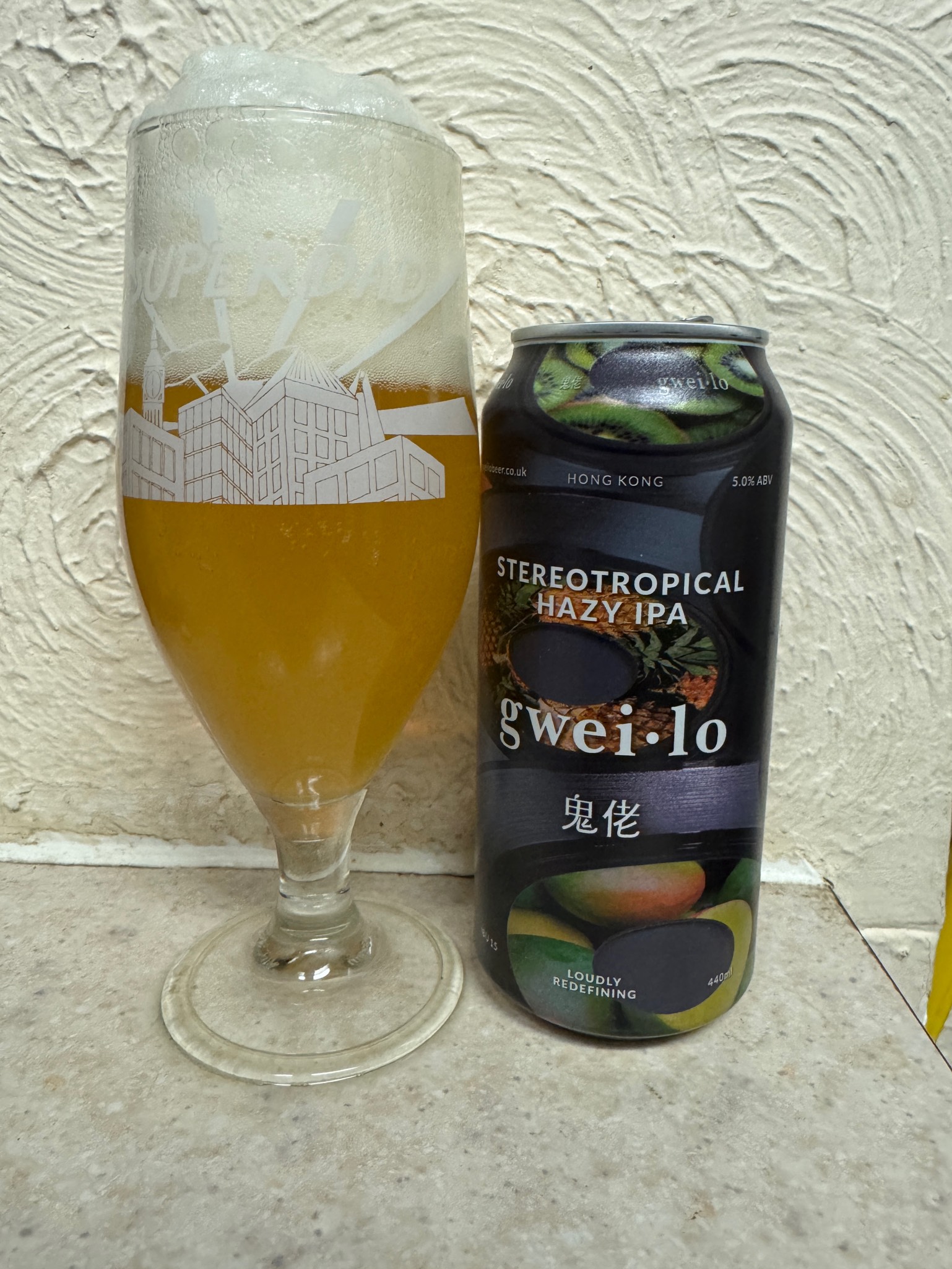 Stereotropical Hazy IPA, Hong Kong