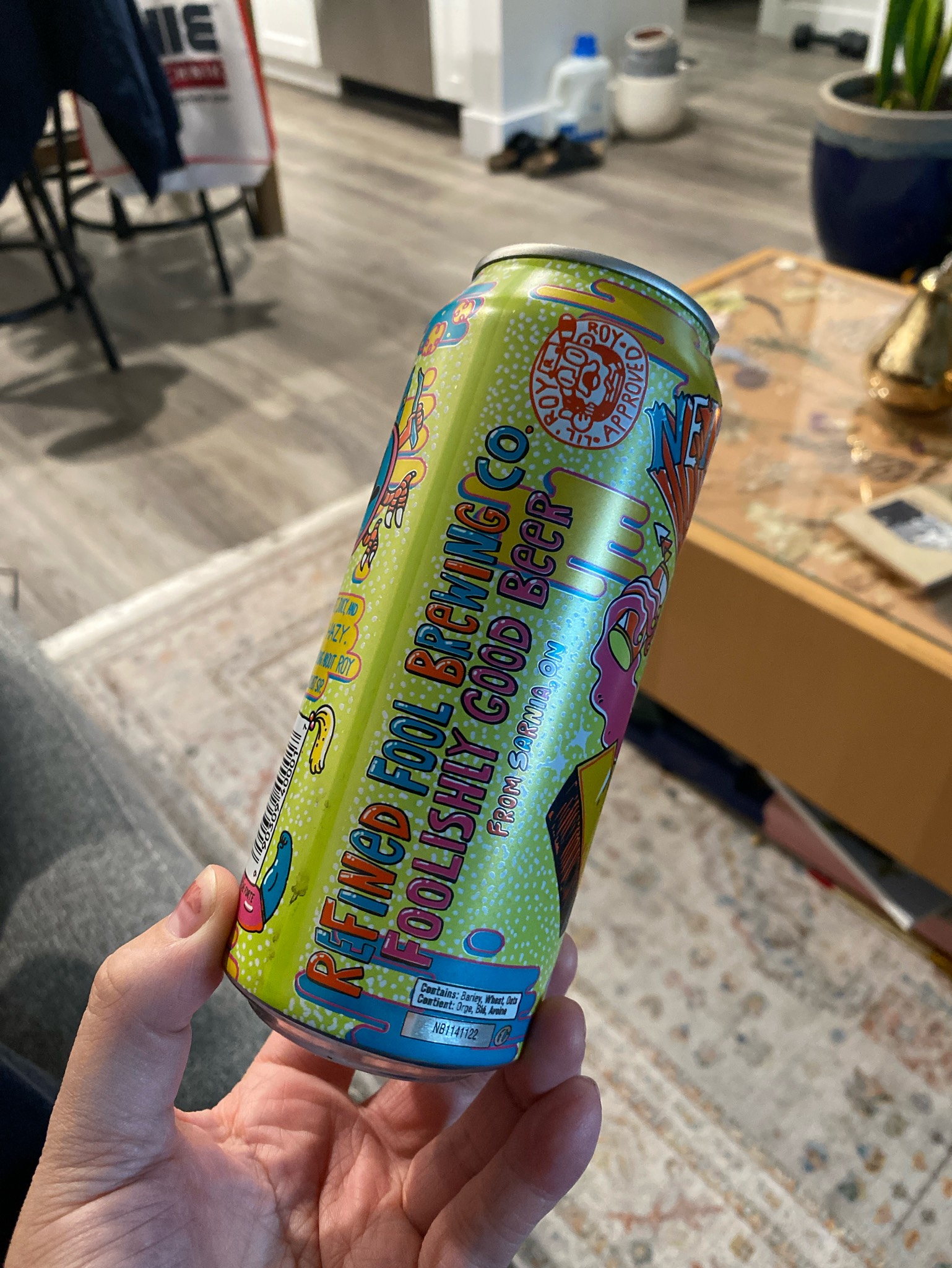 Hazy Roy, Refined Fool Brewing Co