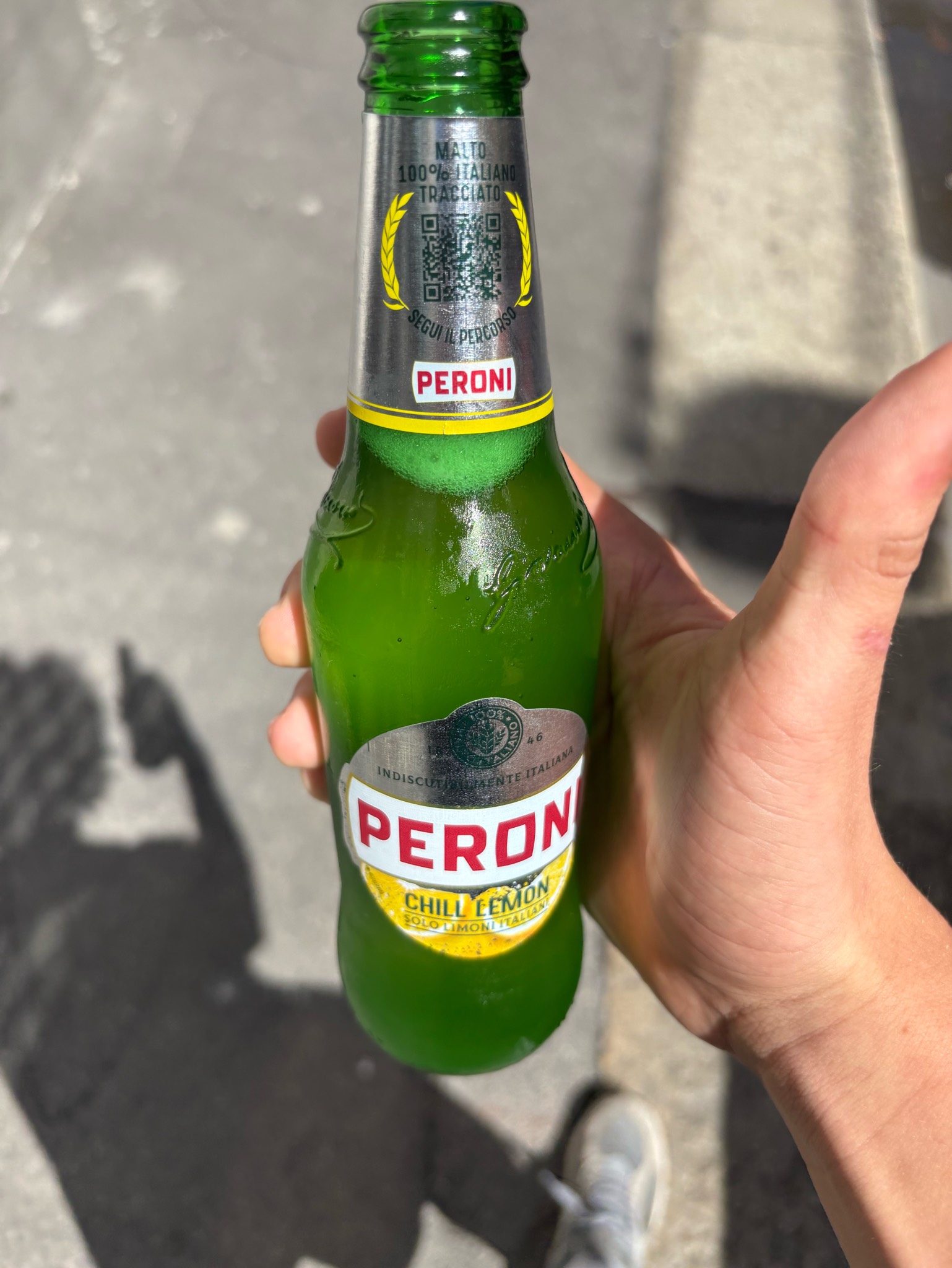 Peroni Chill Lemon, Italy