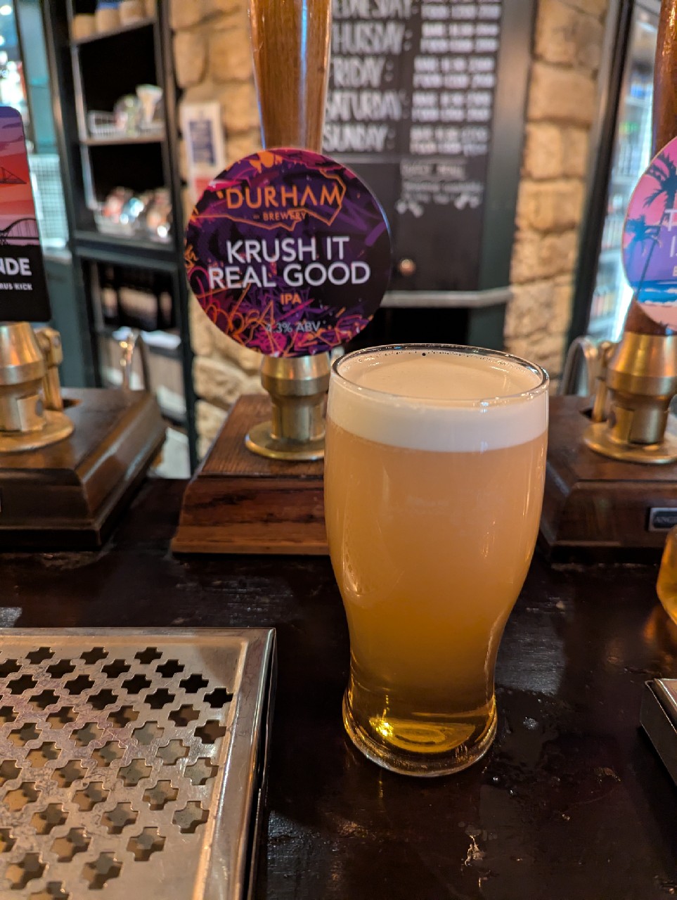 Krush It Real Good, The Durham Brewery