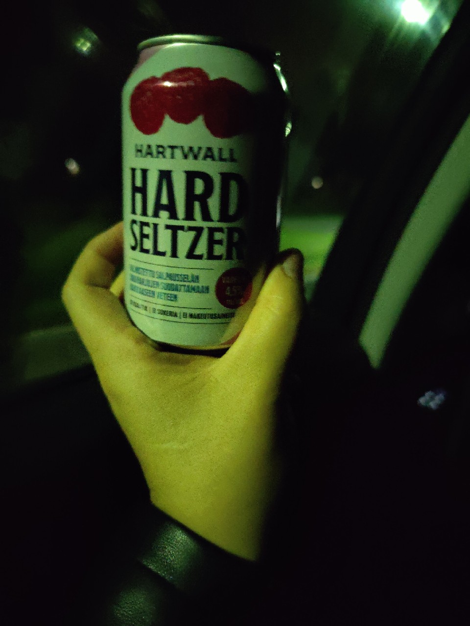 Hartwall Hard Seltzer Vadelma, Finland
