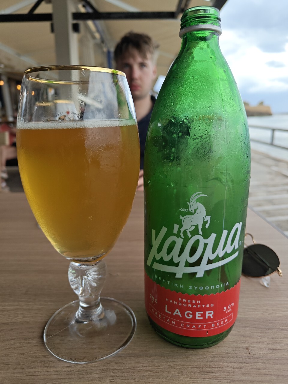 Charma / Χάρμα Blonde Lager, Cretan Brewery