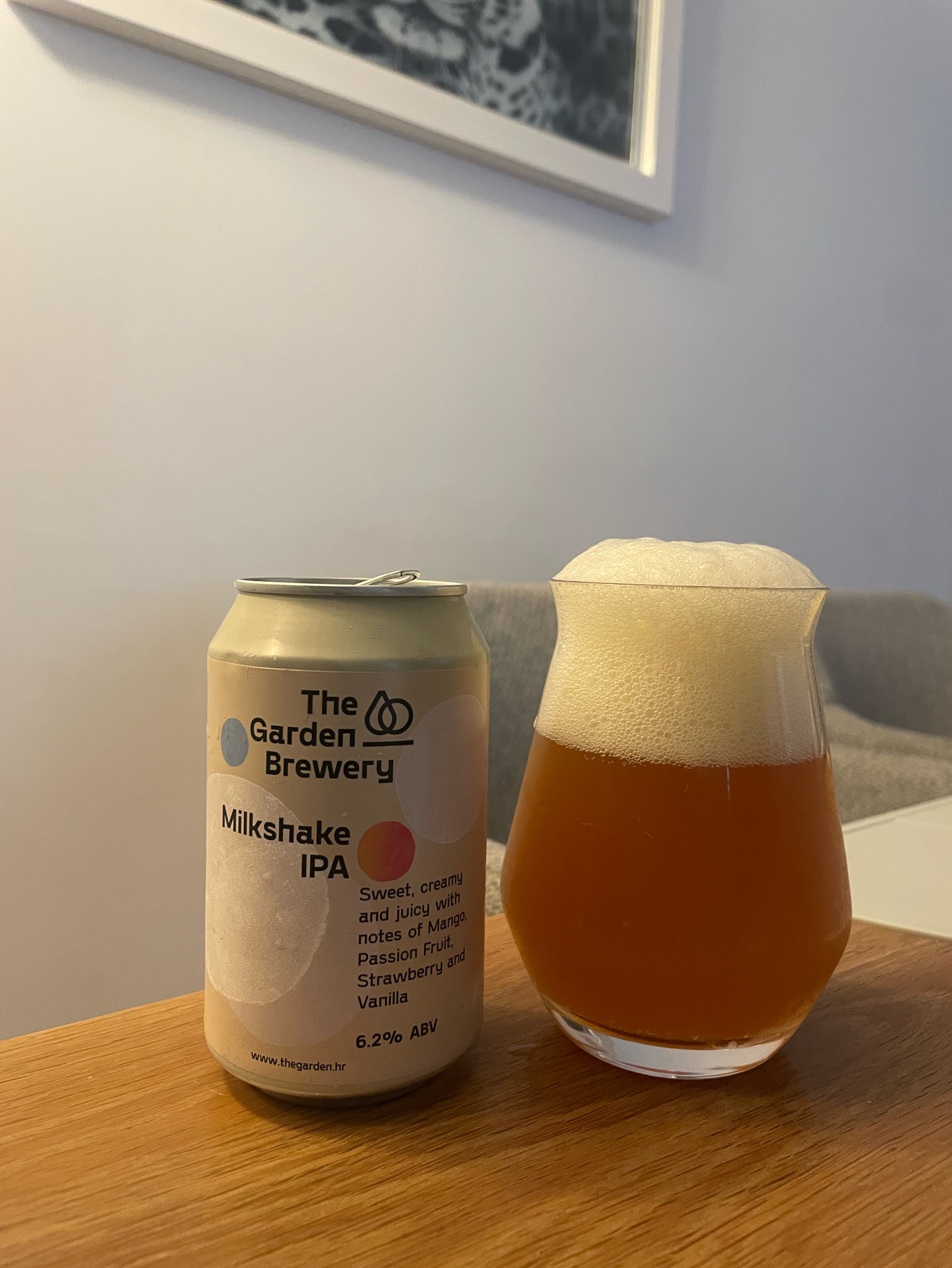 Milkshake IPA 6.2%, Croatia