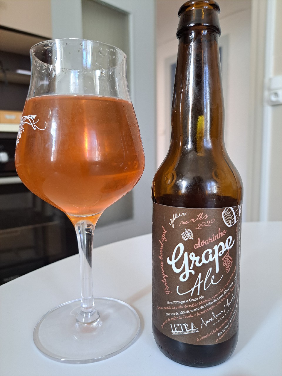 Alvarinho Grape Ale, LETRA Brewery