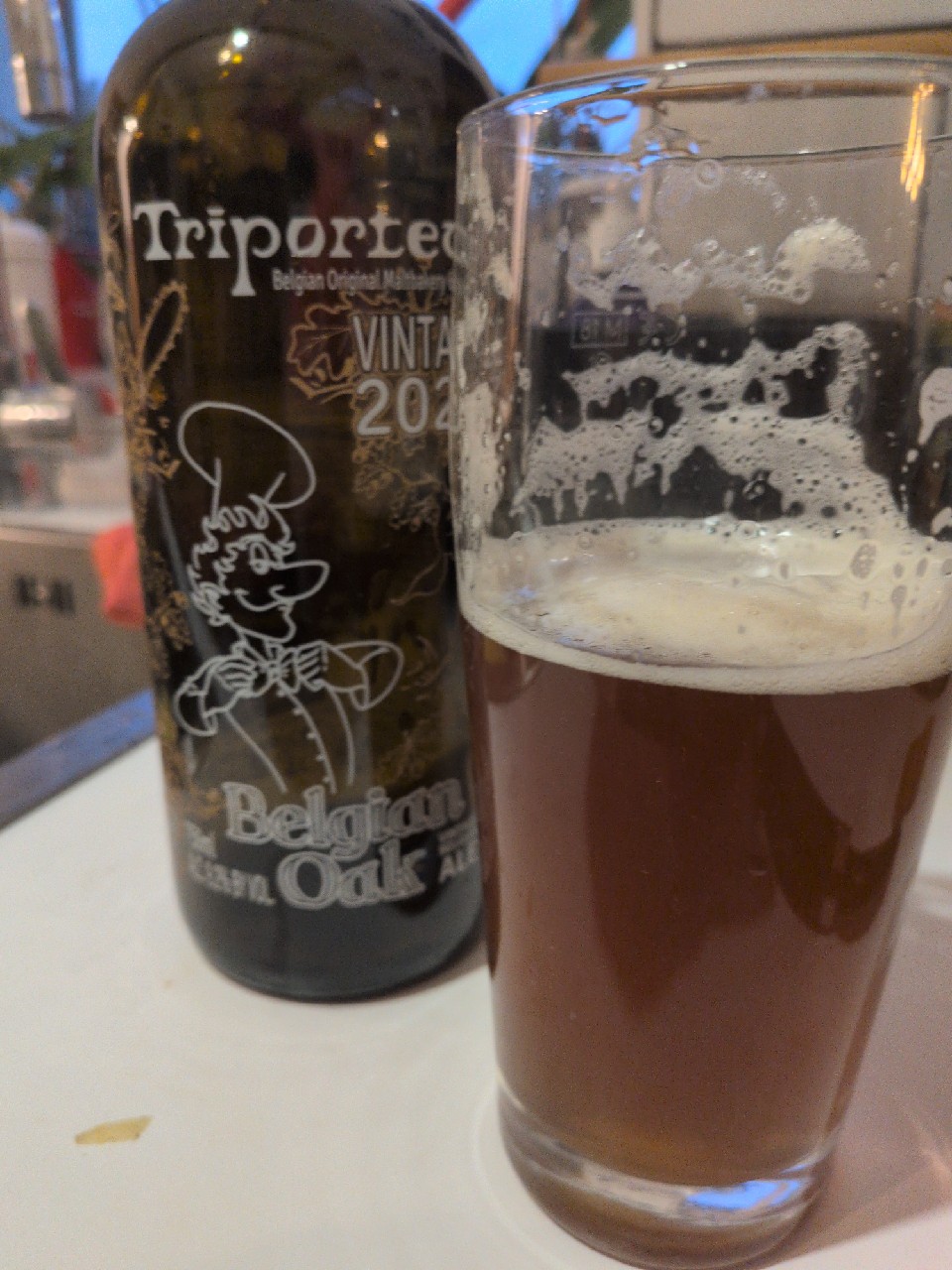 triporteur belgian oak vintage 2023, BOMBrewery