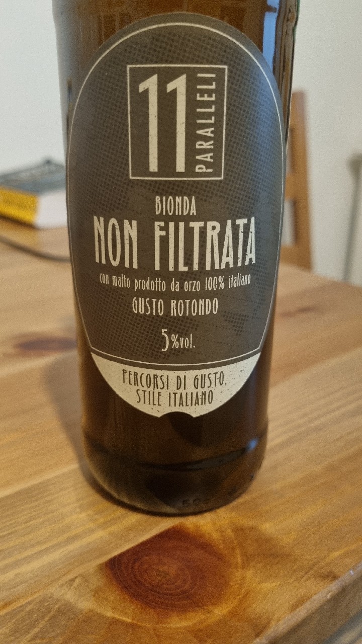 Bionda Non Filtrata, Italy