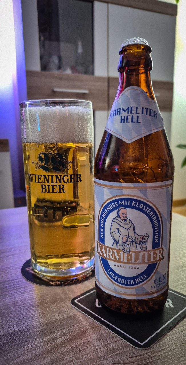 Karmeliter Lagerbier Hell, Karmeliter Bräu Bad Neustadt/Salz