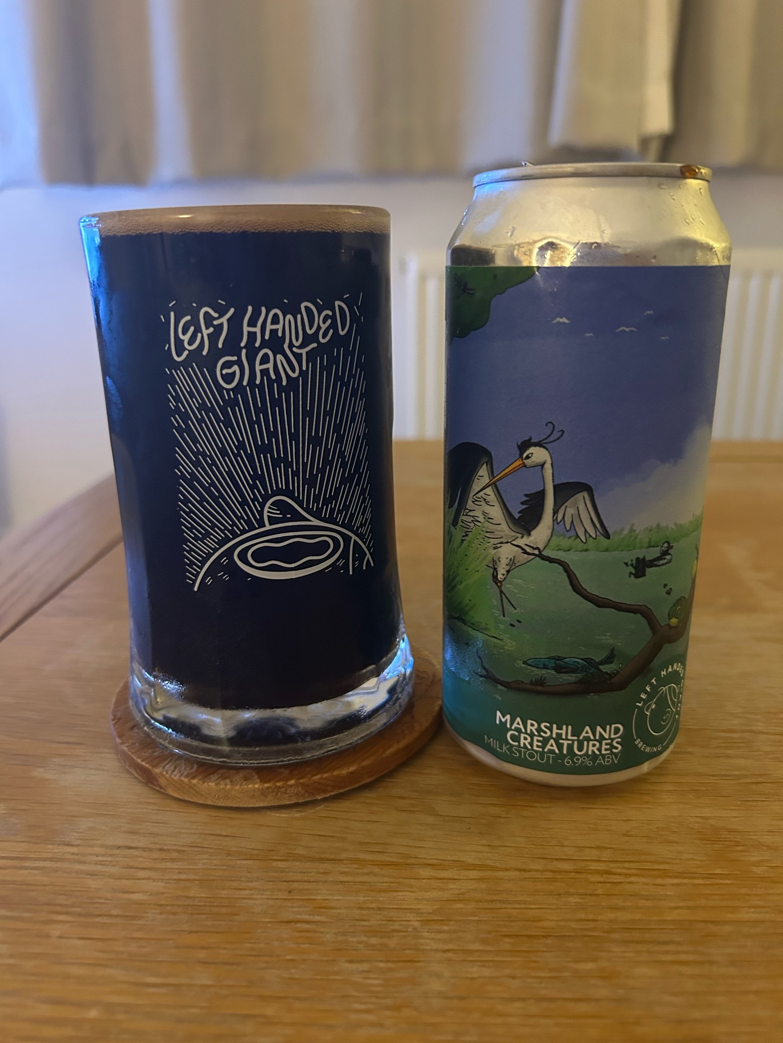 Marshland Creatures, Left Handed Giant Brewing