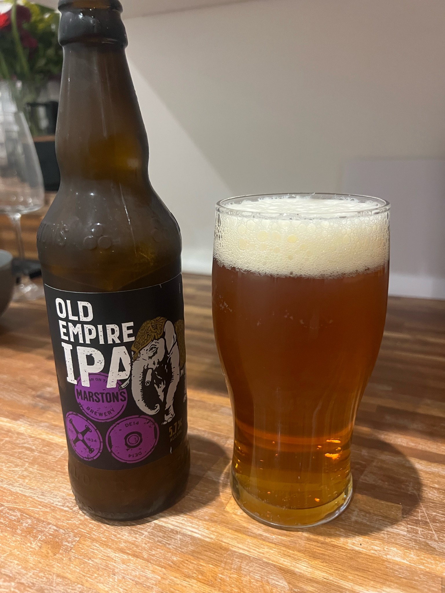 Old Empire IPA, Marston's Brewery