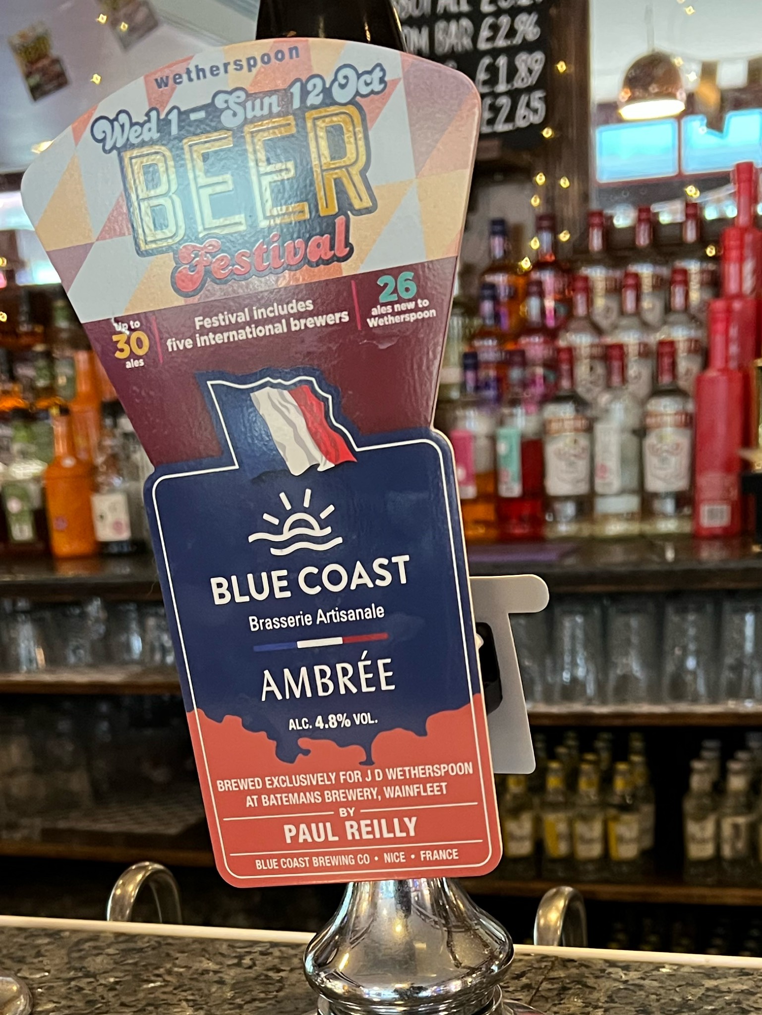 Blue Coast Ambrée, France