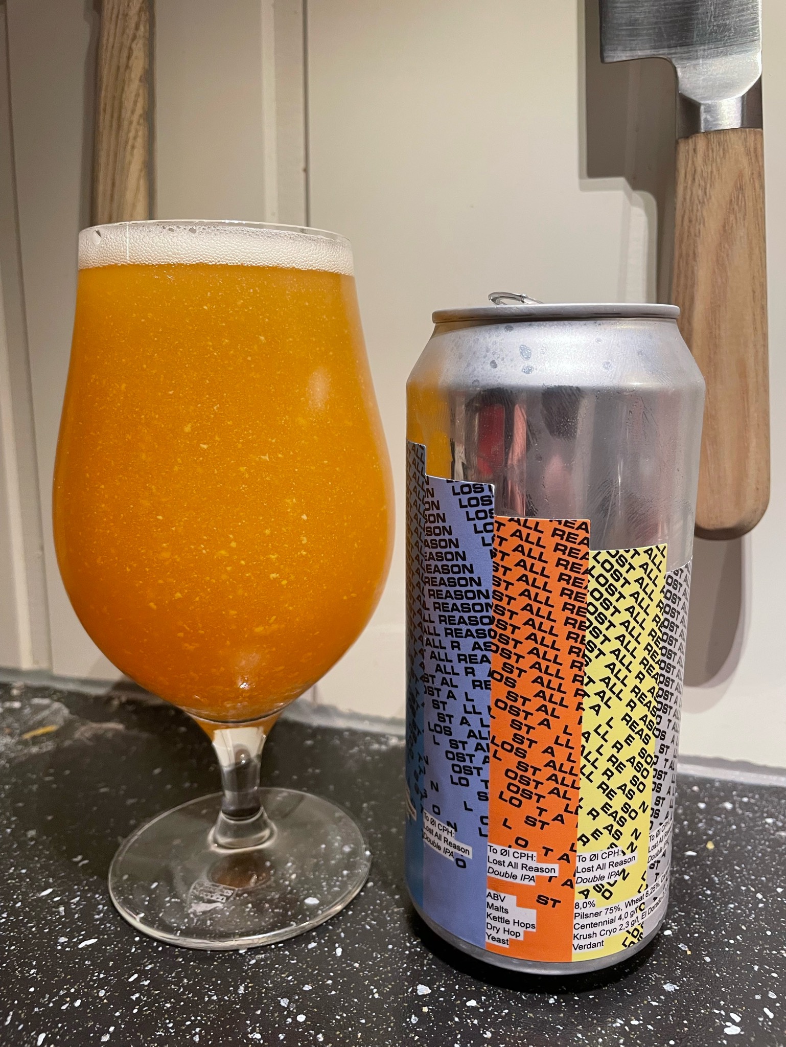 To Øl CPH Lost All Reason Double IPA, Denmark