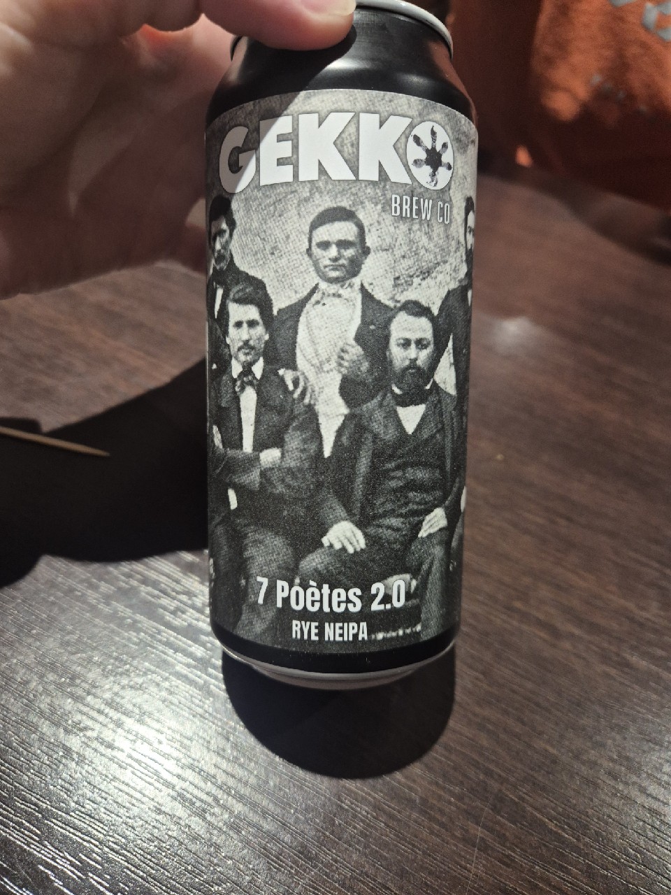 7 Poètes 2.0, Gekko Brewing Company
