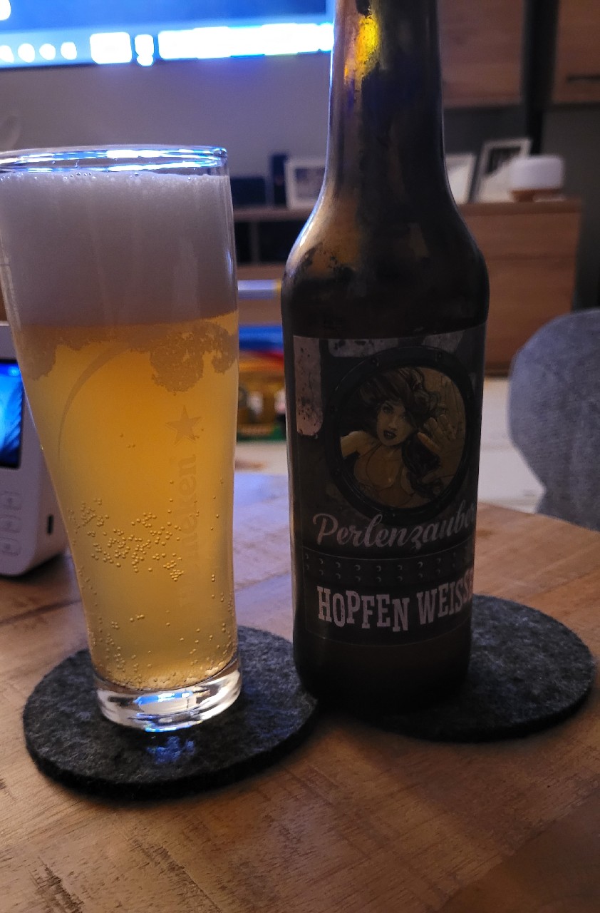 Perlenzauber Hopfen Weisse, Kauzen-Bräu