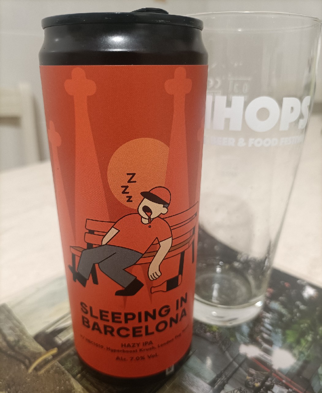 Sleeping in Barcelona, Italy