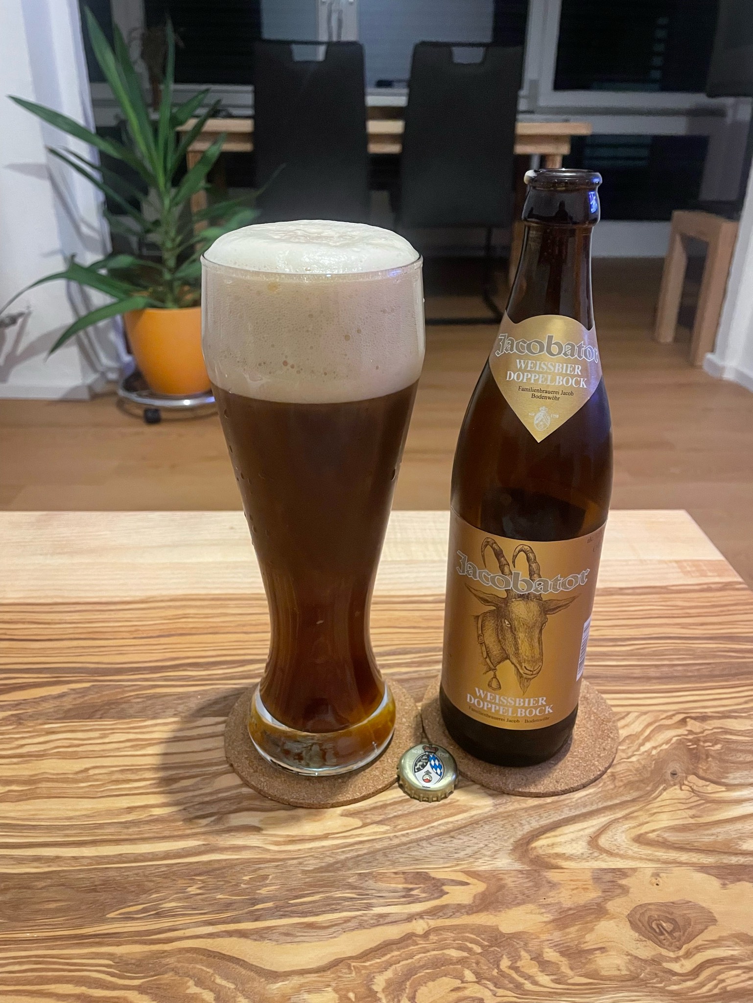 Jacobator Weissbier Doppelbock, Familienbrauerei Jacob