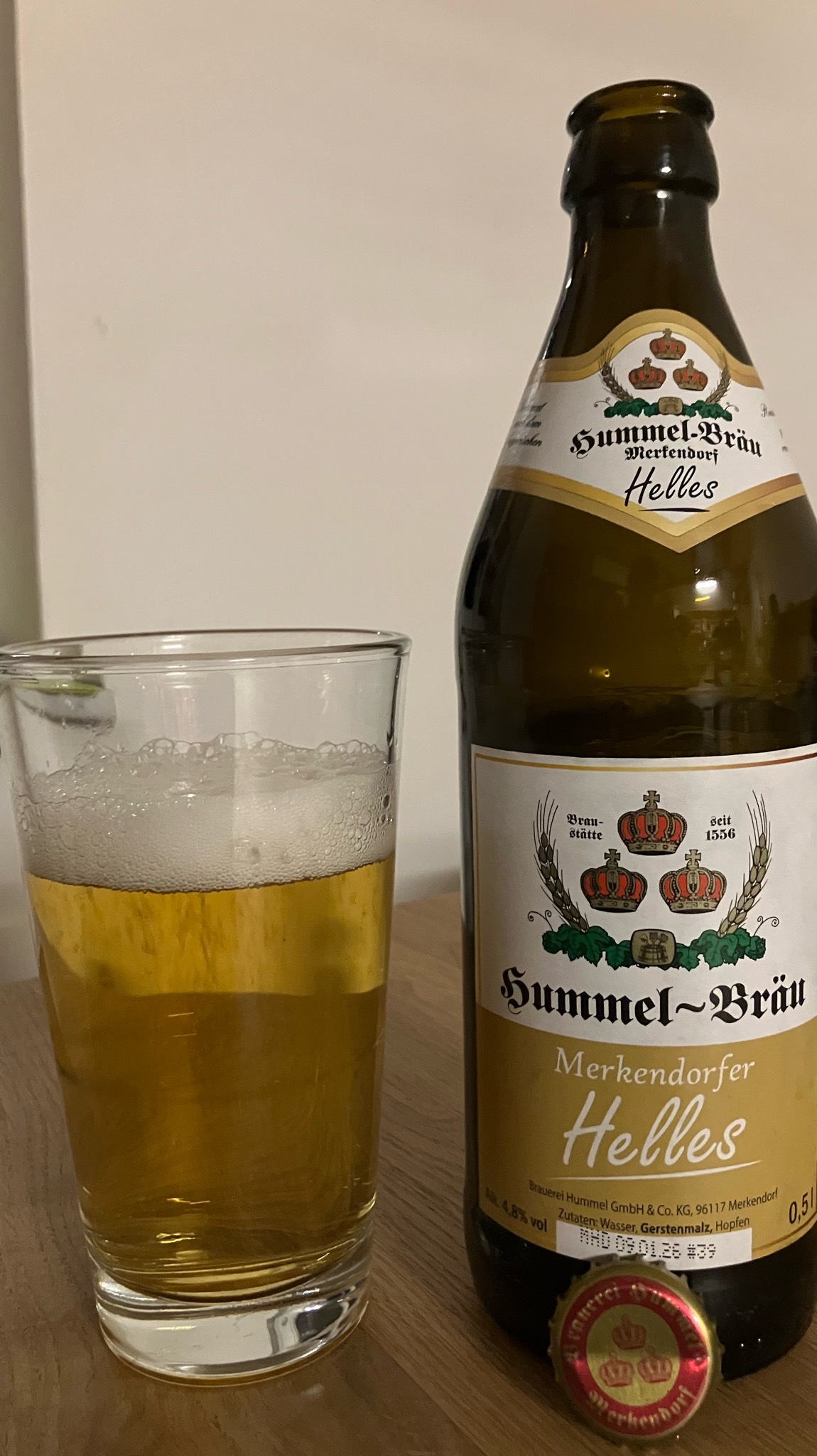 Merkendorfer Helles, Brauerei Hummel