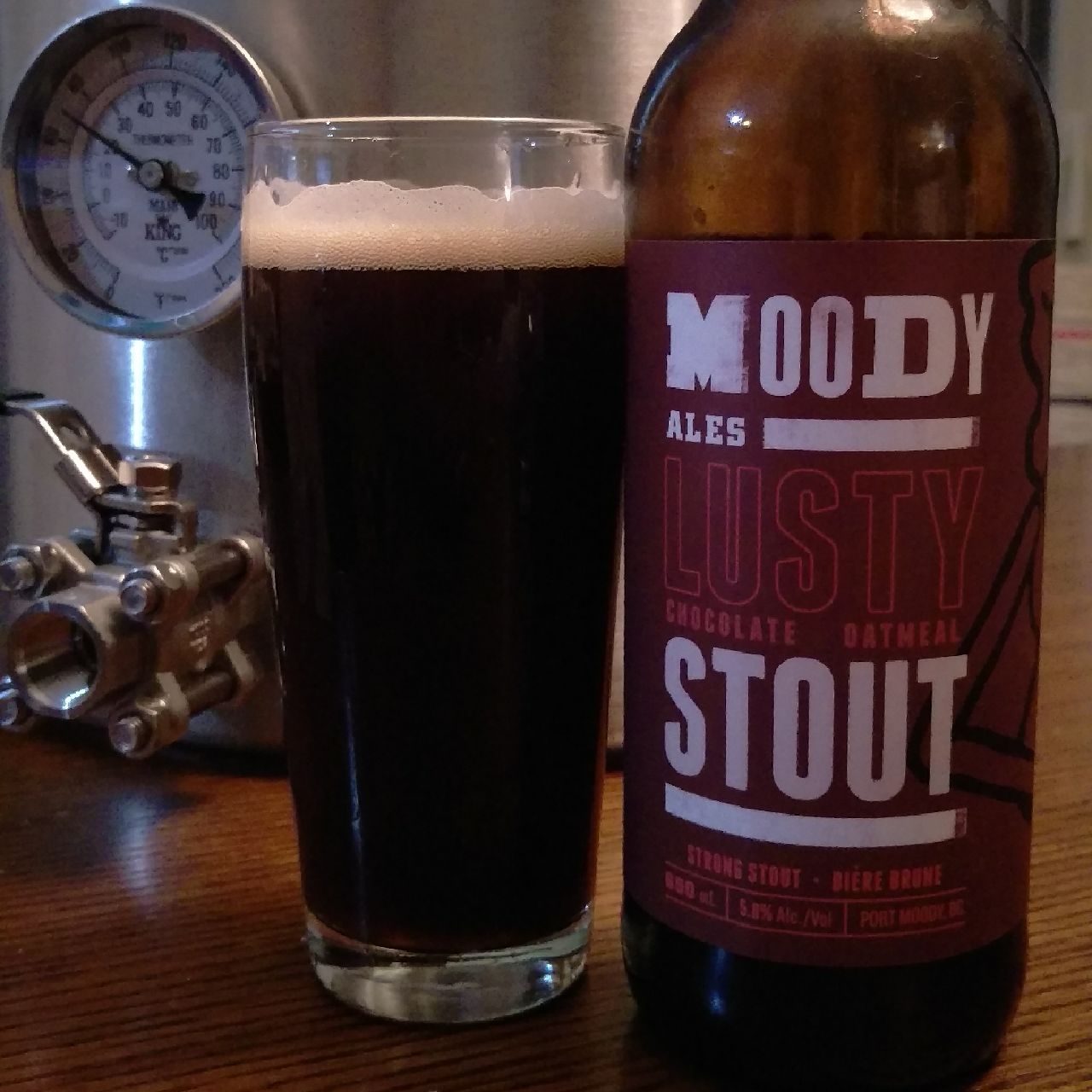 Lusty Chocolate Oatmeal Stout, Canada