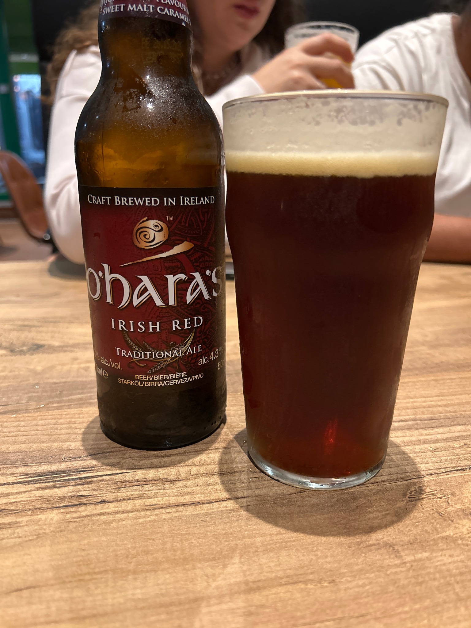 O'Hara's Irish Red, Ireland