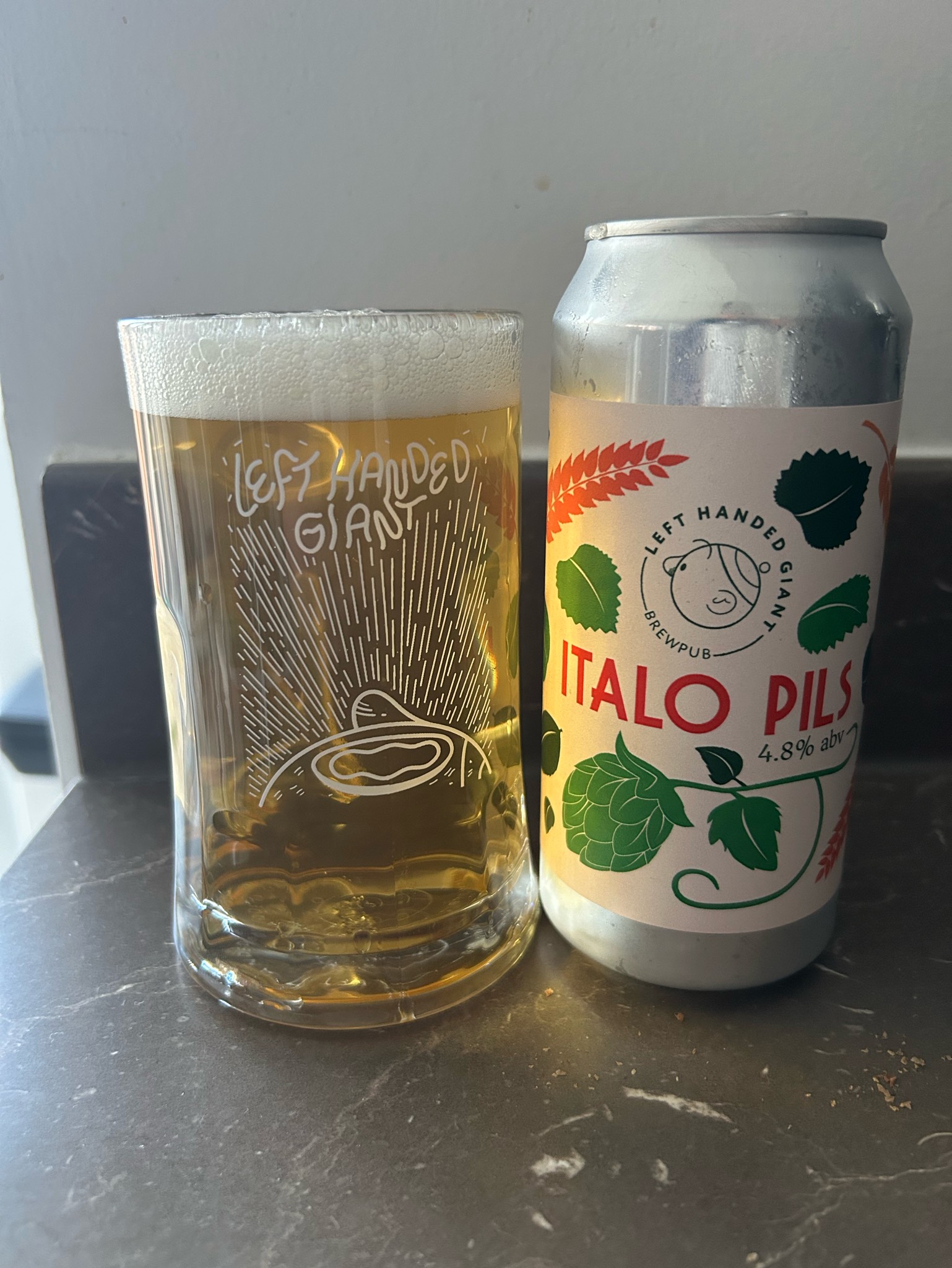 Italo Pils, Left Handed Giant Brewing