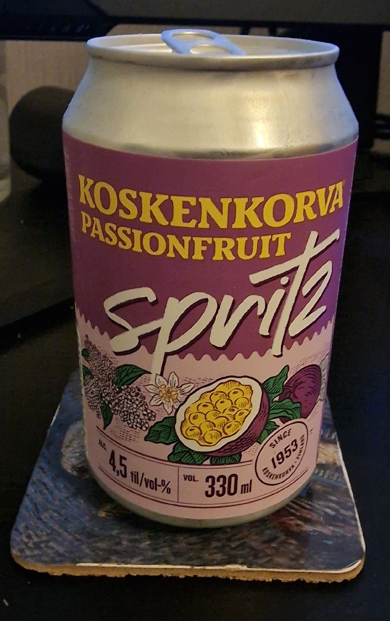 Koskenkorva Passionfruit Spritz, Finland