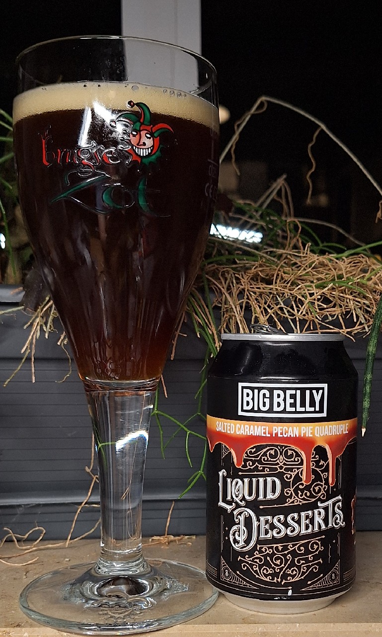 Liquid Desserts - Salted Caramel Pecan Pie Quadruple (core 2024), Big Belly Brewing Company