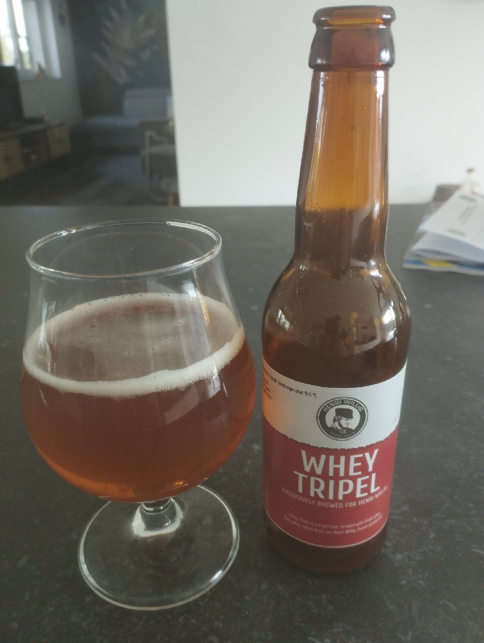 Whey Tripel, Berging Brewery & Henri Willig