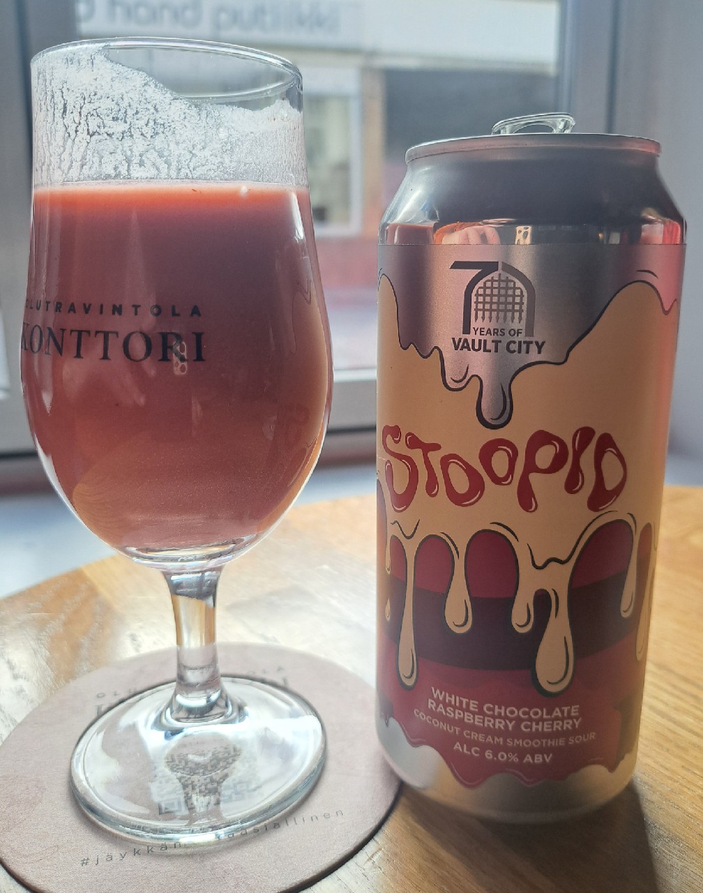 Stoopid White Chocolate Raspberry Cherry, Scotland