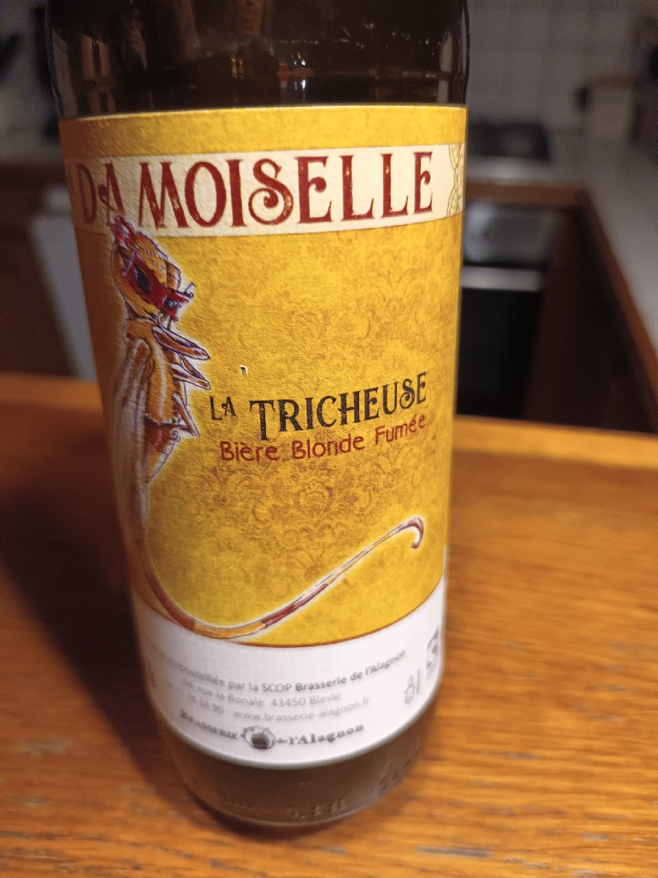 La Damoiselle La Tricheuse, Brasserie De L'Alagnon