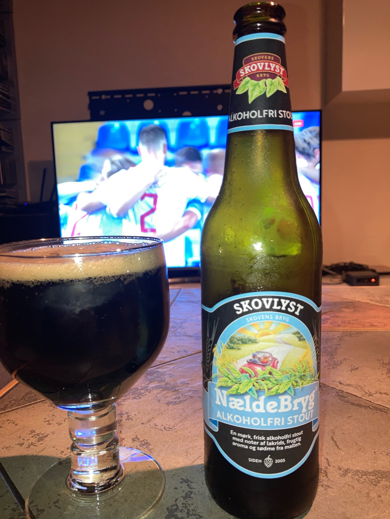 Nældebryg alkoholfri stout, Denmark