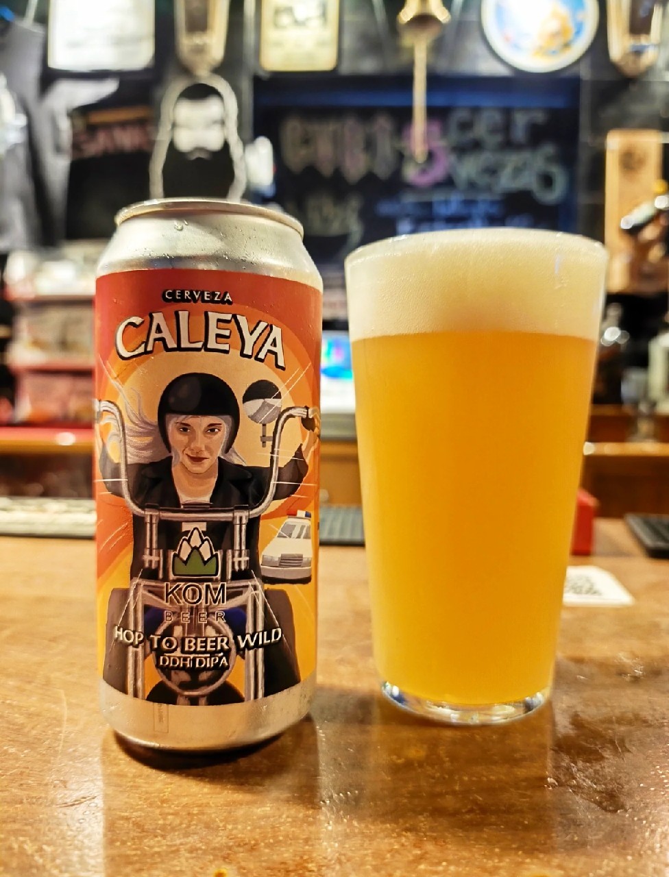 hop to beer wild, Caleya
