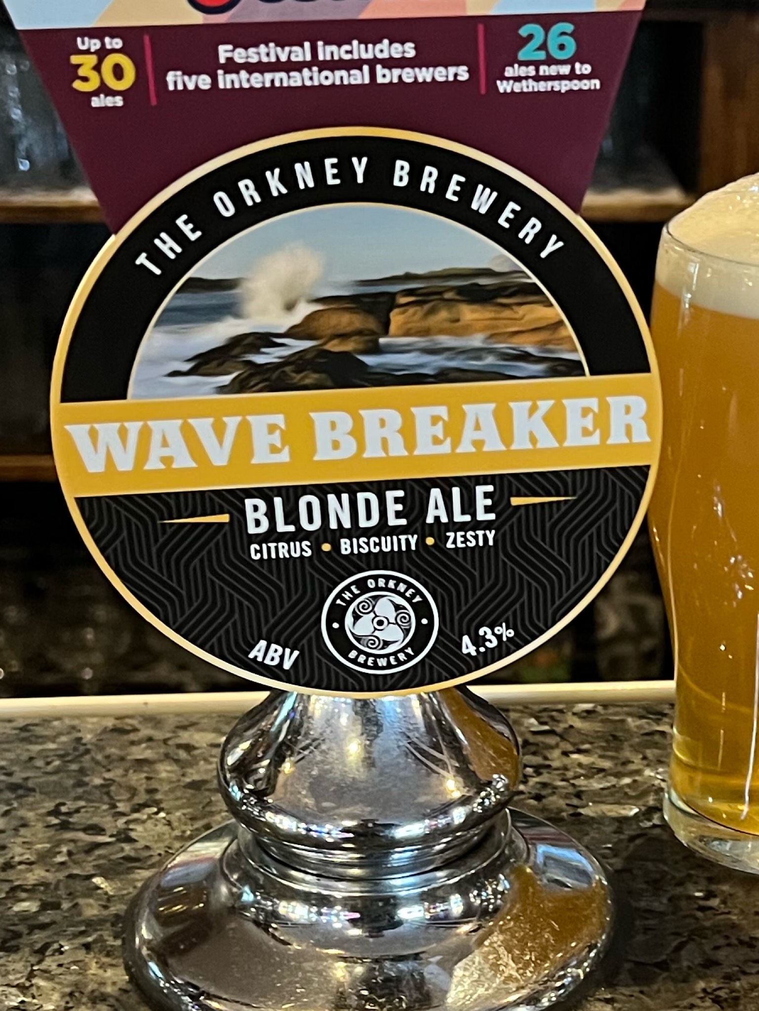 Wave Breaker, Scotland