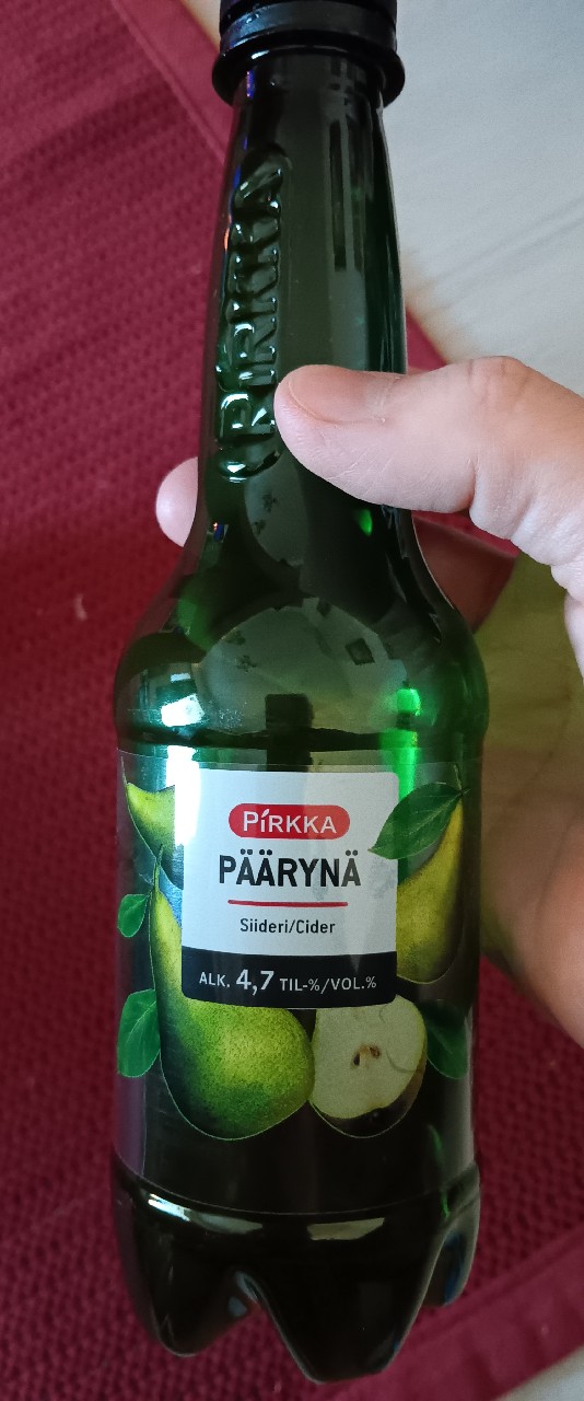 Pirkka Päärynäsiideri, Finland