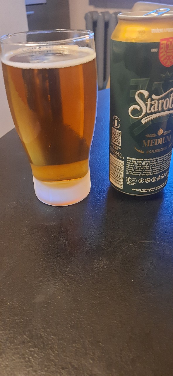 Starobrno Medium, Starobrno Brewery (Heineken)