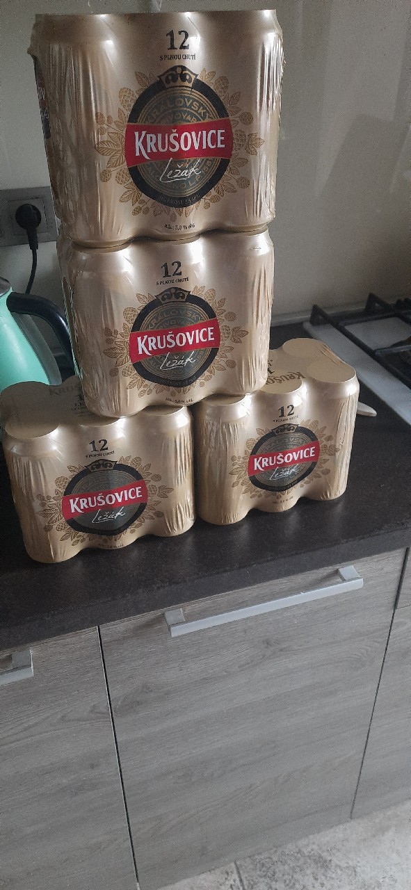 Krušovice Královský Ležák 12, Czech Republic