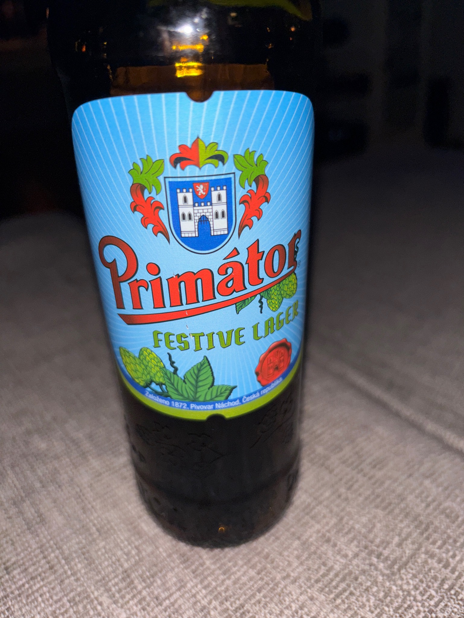 Primátor Festive Lager / Oktoberfestive Lager, Czech Republic