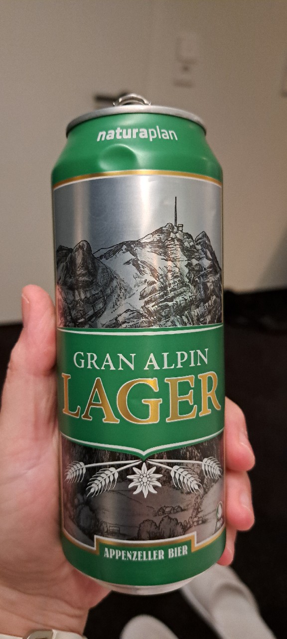 Gran Alpin Lager, Brauerei Locher (Appenzeller)