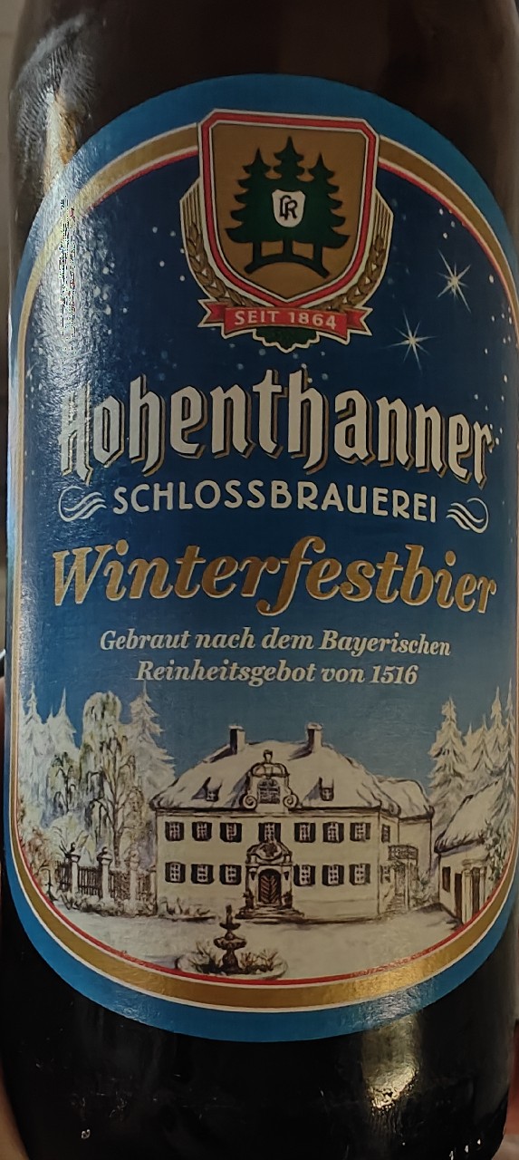 Winterfestbier, Hohenthanner Schlossbrauerei