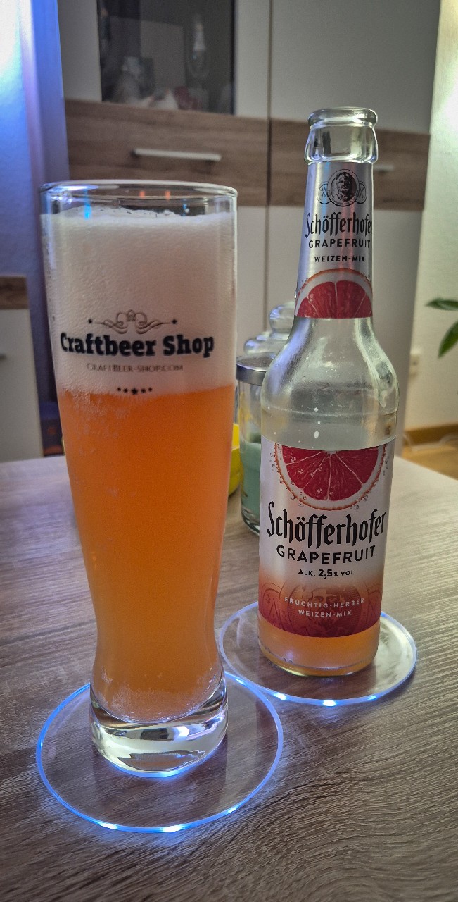 Schöfferhofer Weizen Grapefruit, Radeberger Gruppe