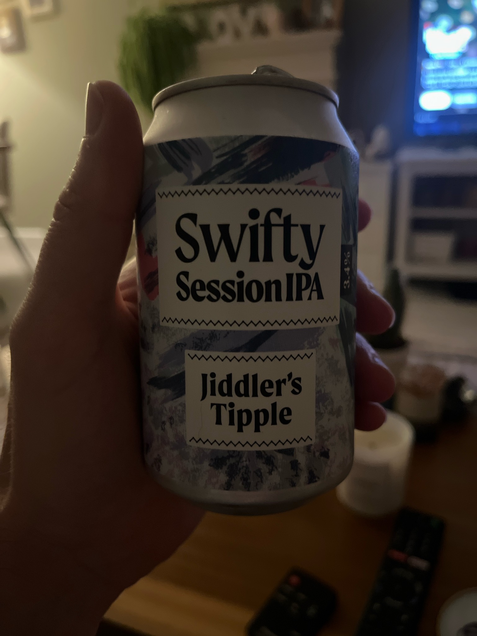 Swifty Session IPA, Jiddler's Tipple
