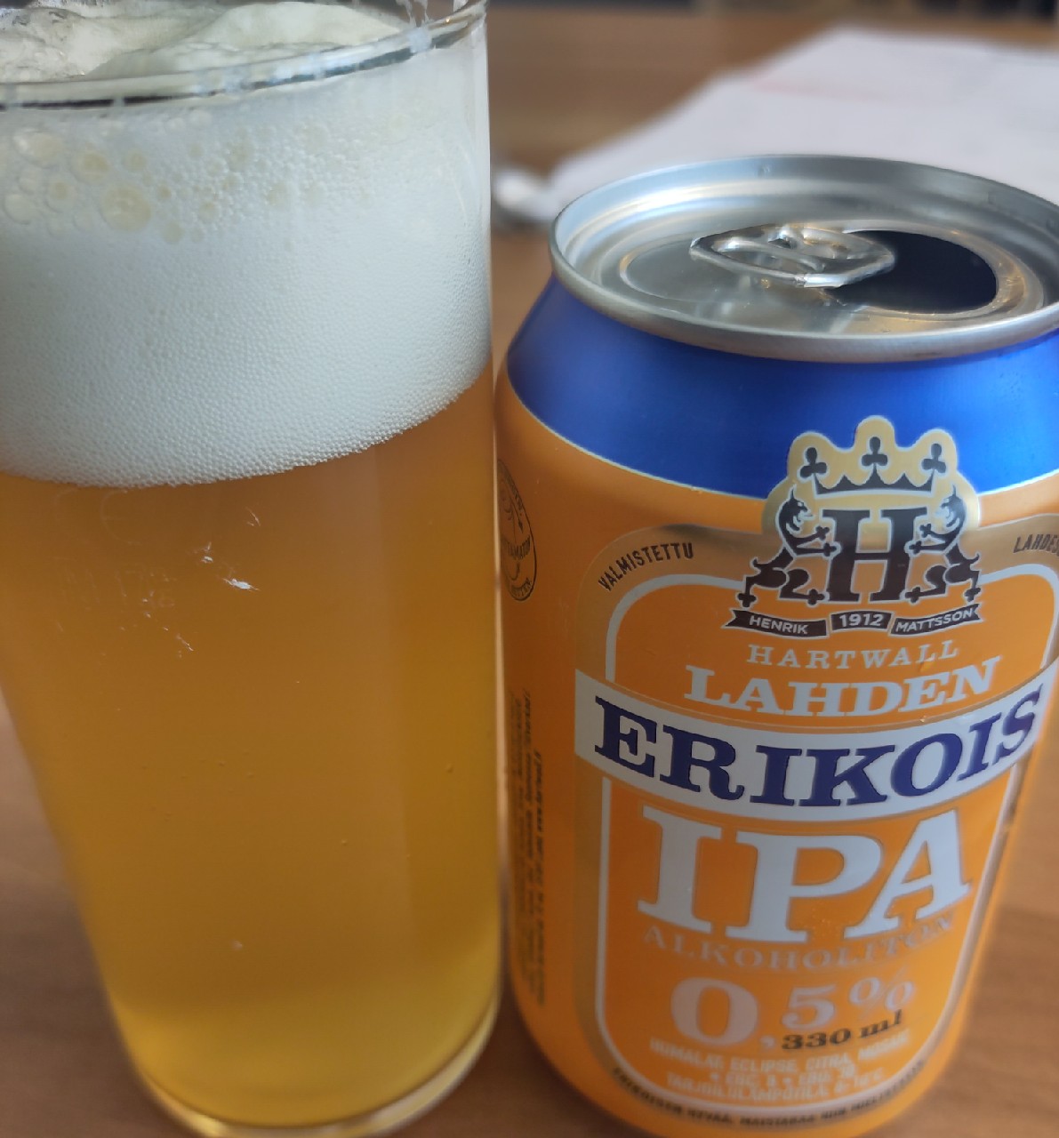 Lahden Erikois IPA 0,5%, Finland