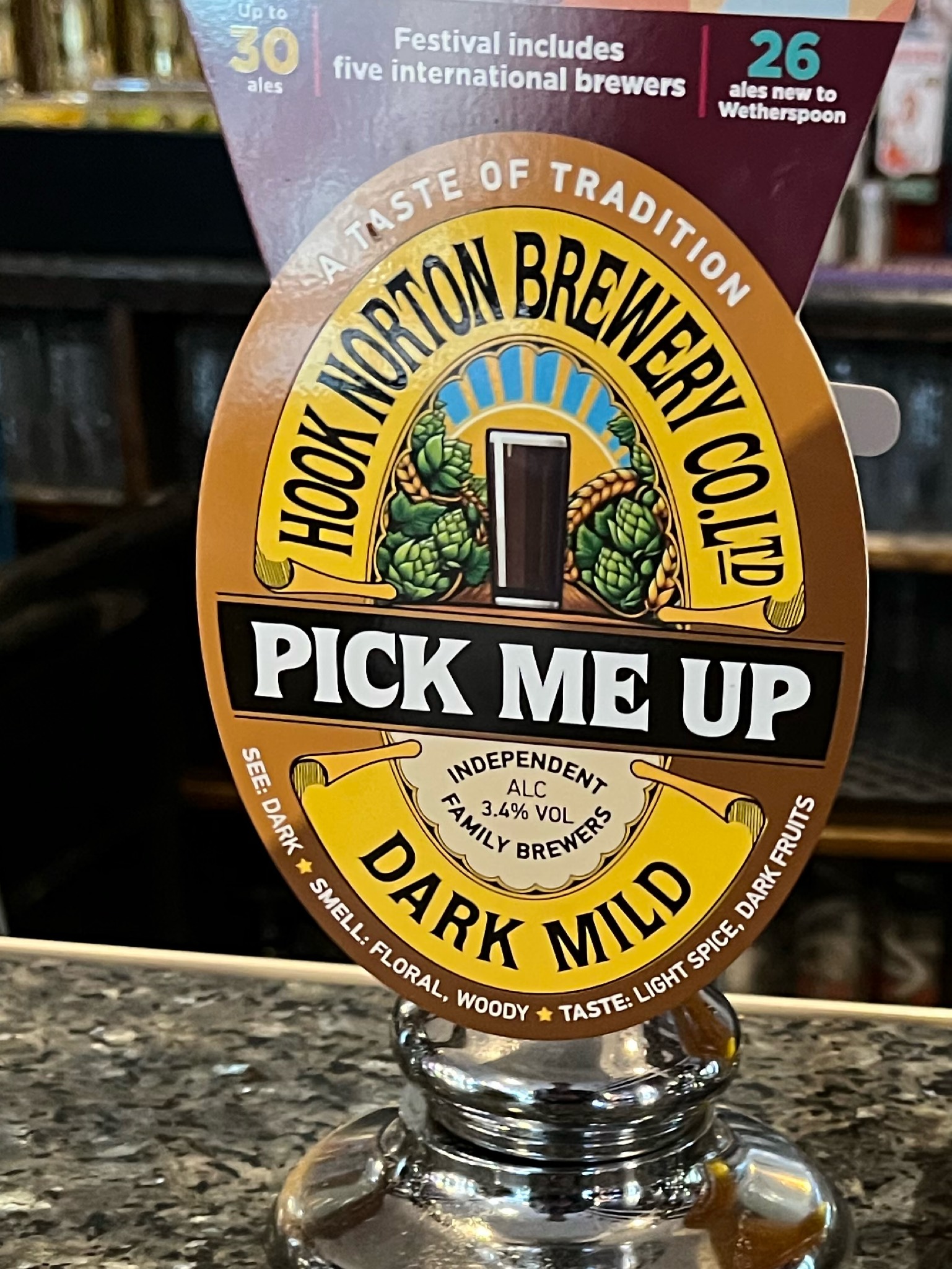 Pick Me Up, Hook Norton Brewery