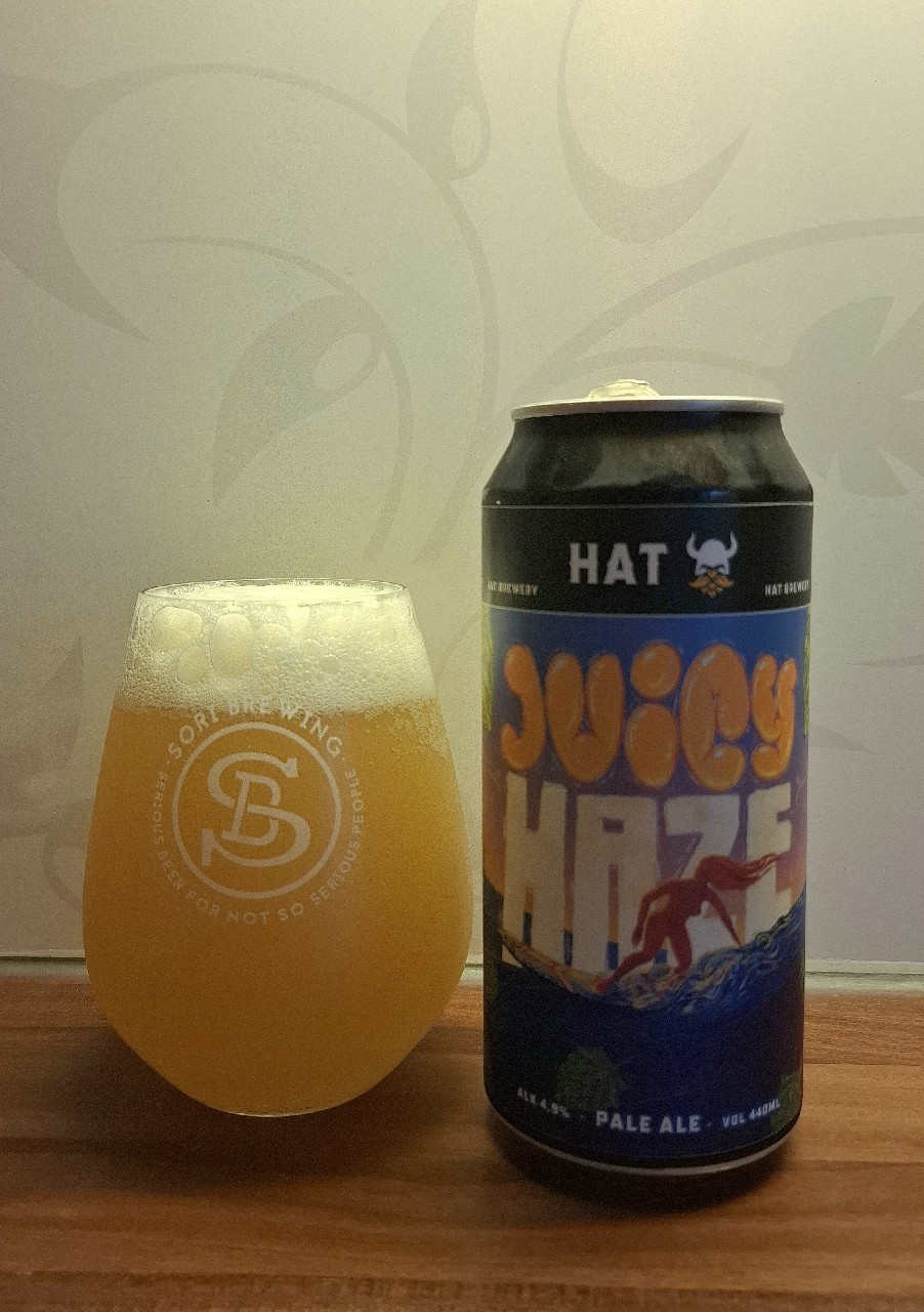 Juicy Hazy Pale Ale, Hat Brewery