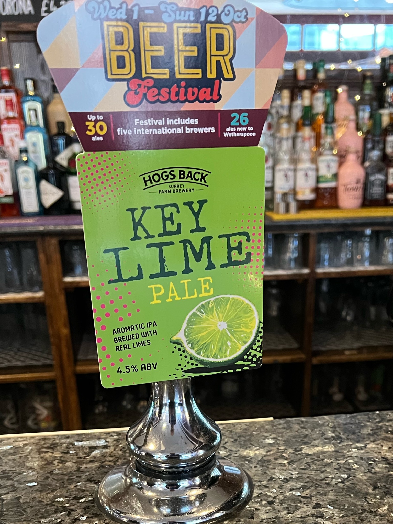Key Lime, Hogs Back Brewery