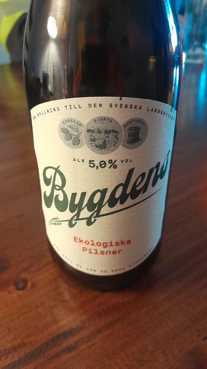 Bygdens Ekologiska Pilsner, Sweden