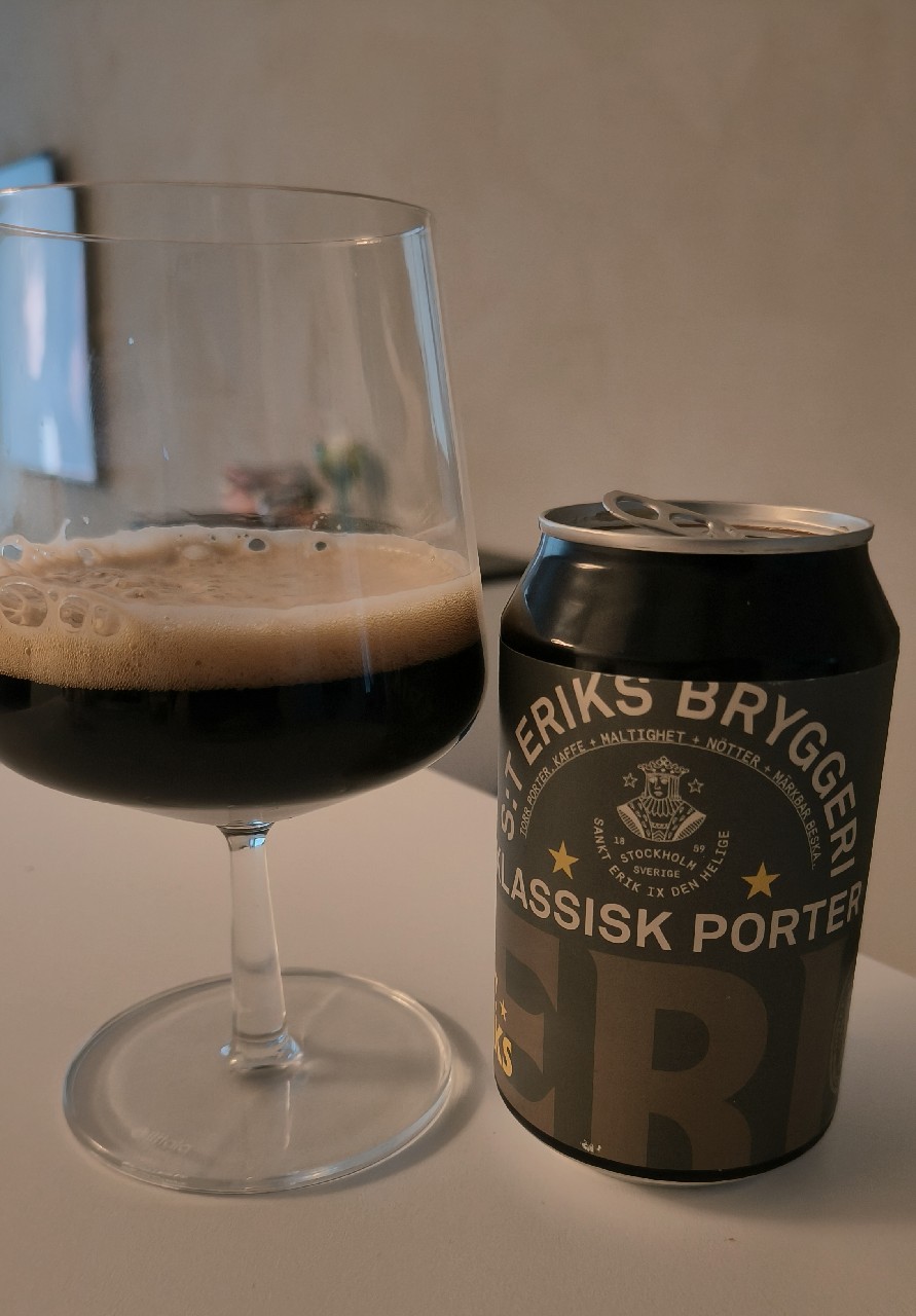 S:t Eriks Klassisk Porter KP, Sweden