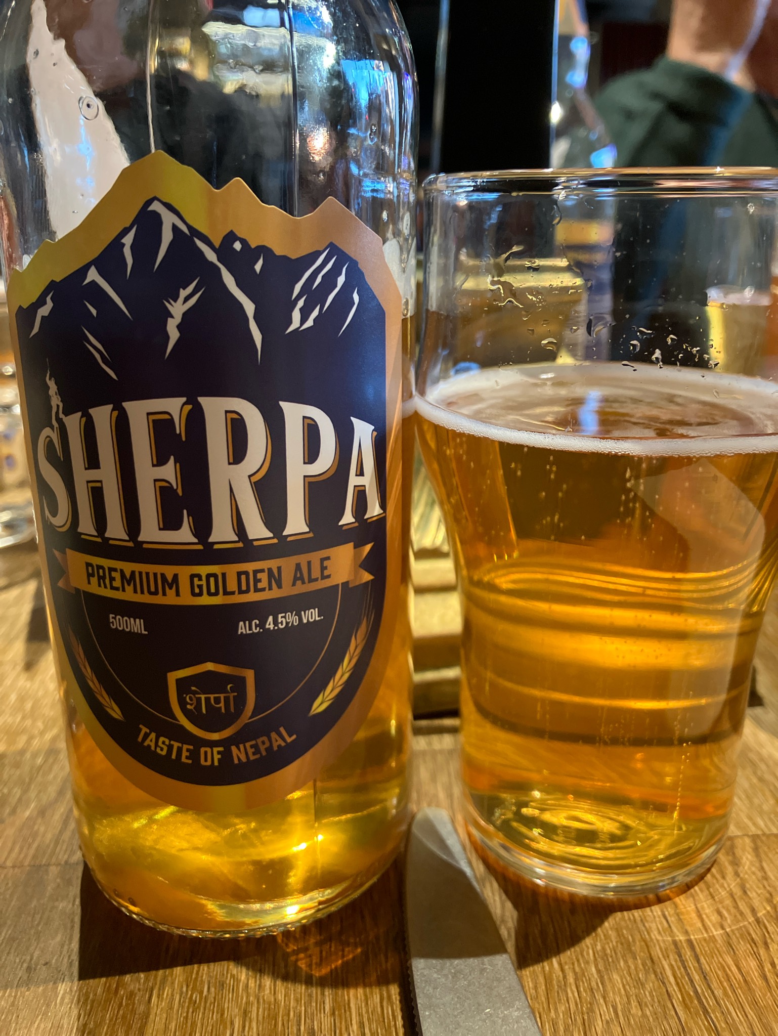 Sherpa Premium Golden Ale, Hambleton Ales / Brewery