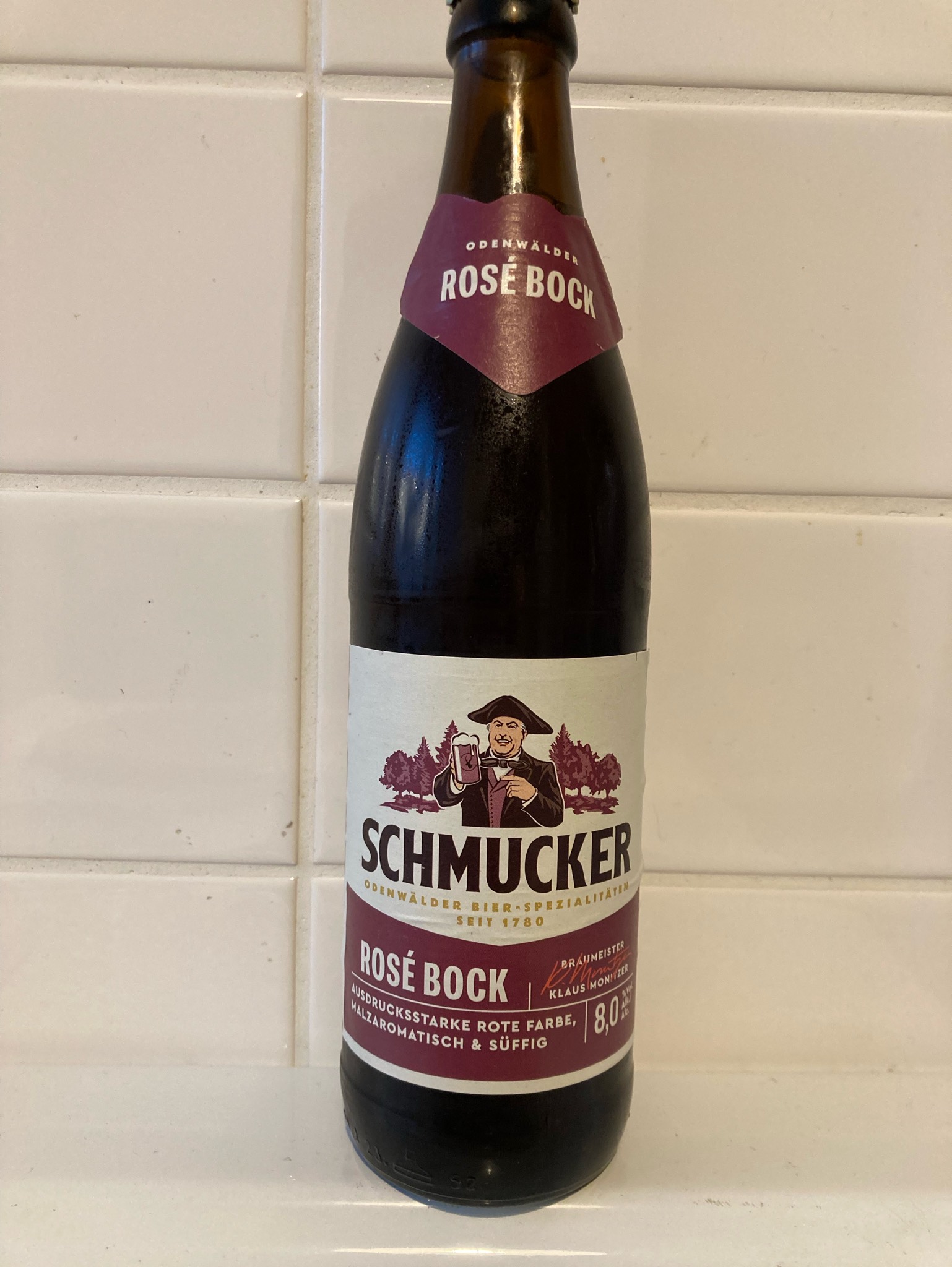 Schmucker Rosé Bock, Privat-Brauerei Schmucker