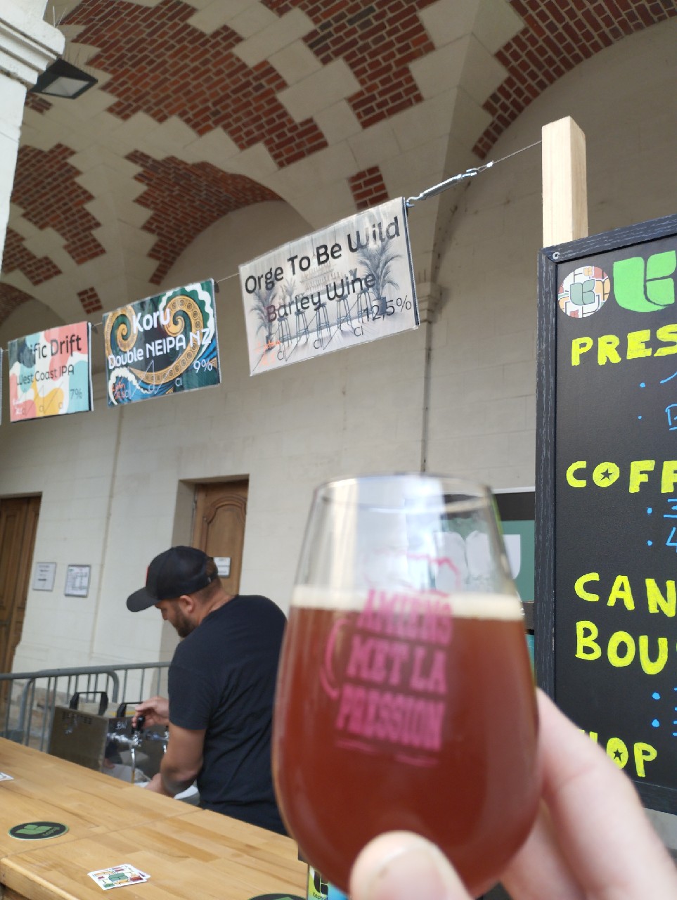 Orge to be wild, Brasserie Kapsyl