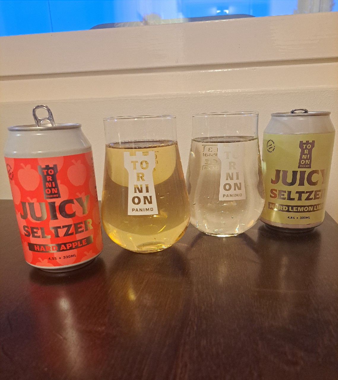 Juicy Seltzer Hard Lemon Lime, Finland